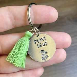 Hand Stamped Keychain